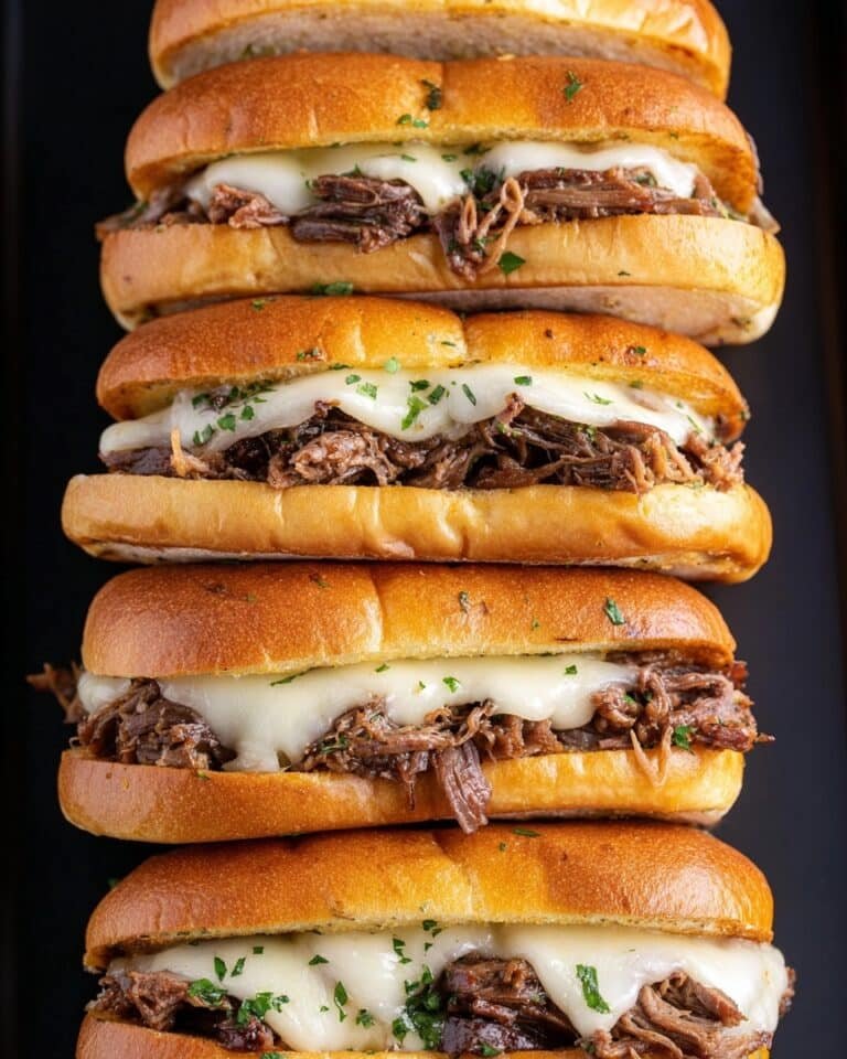Slow Cooker French Dip Sandwich Recipe