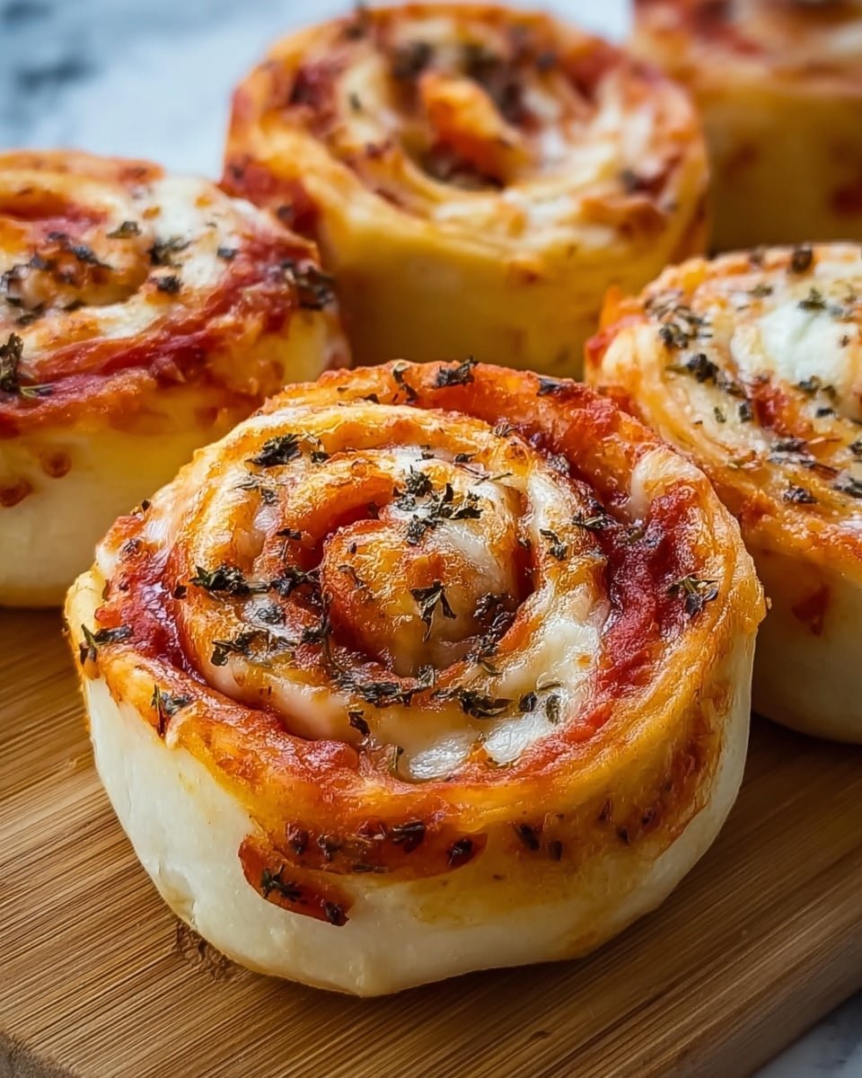 Delicious Pizza Rolls Recipe - Recipe Image — Delicious Pizza Rolls, homemade pizza rolls, cheesy snack recipes, savory pinwheel appetizers, easy pizza roll recipe