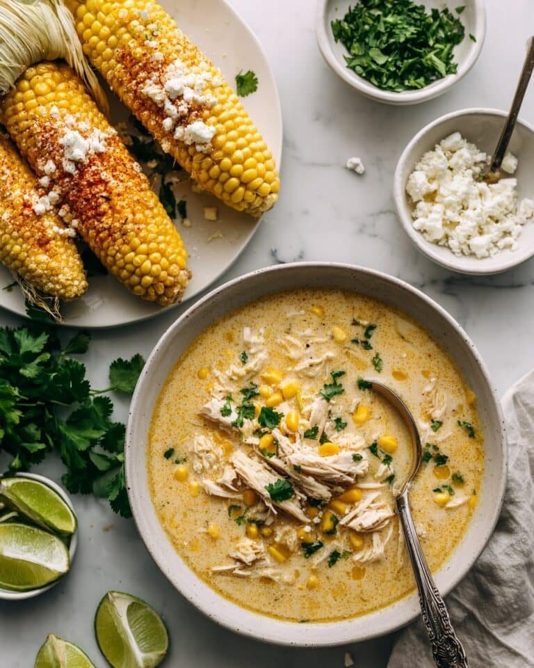 Mexican Street Corn Soup Recipe