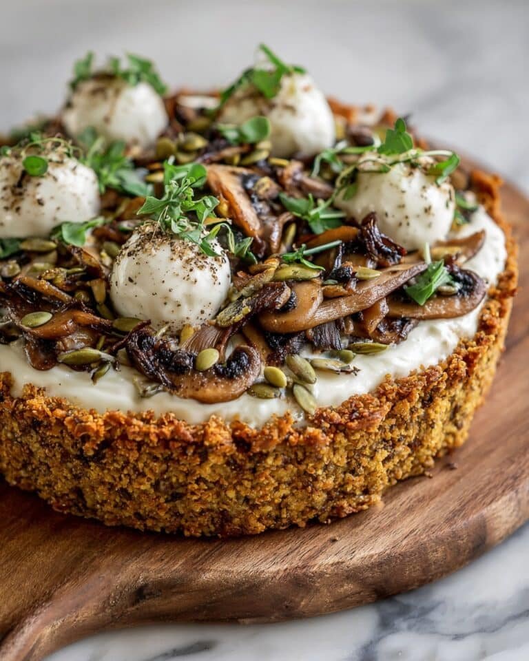 Pumpkin Sage and Mushroom Tart Recipe