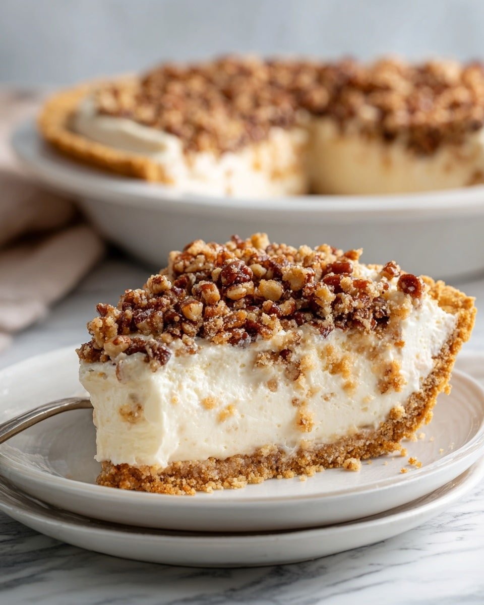 Pecan Cream Pie Recipe - Recipe Image — Pecan Cream Pie, easy pecan pie recipe, creamy pecan dessert, homemade pecan pie, classic pecan pie filling