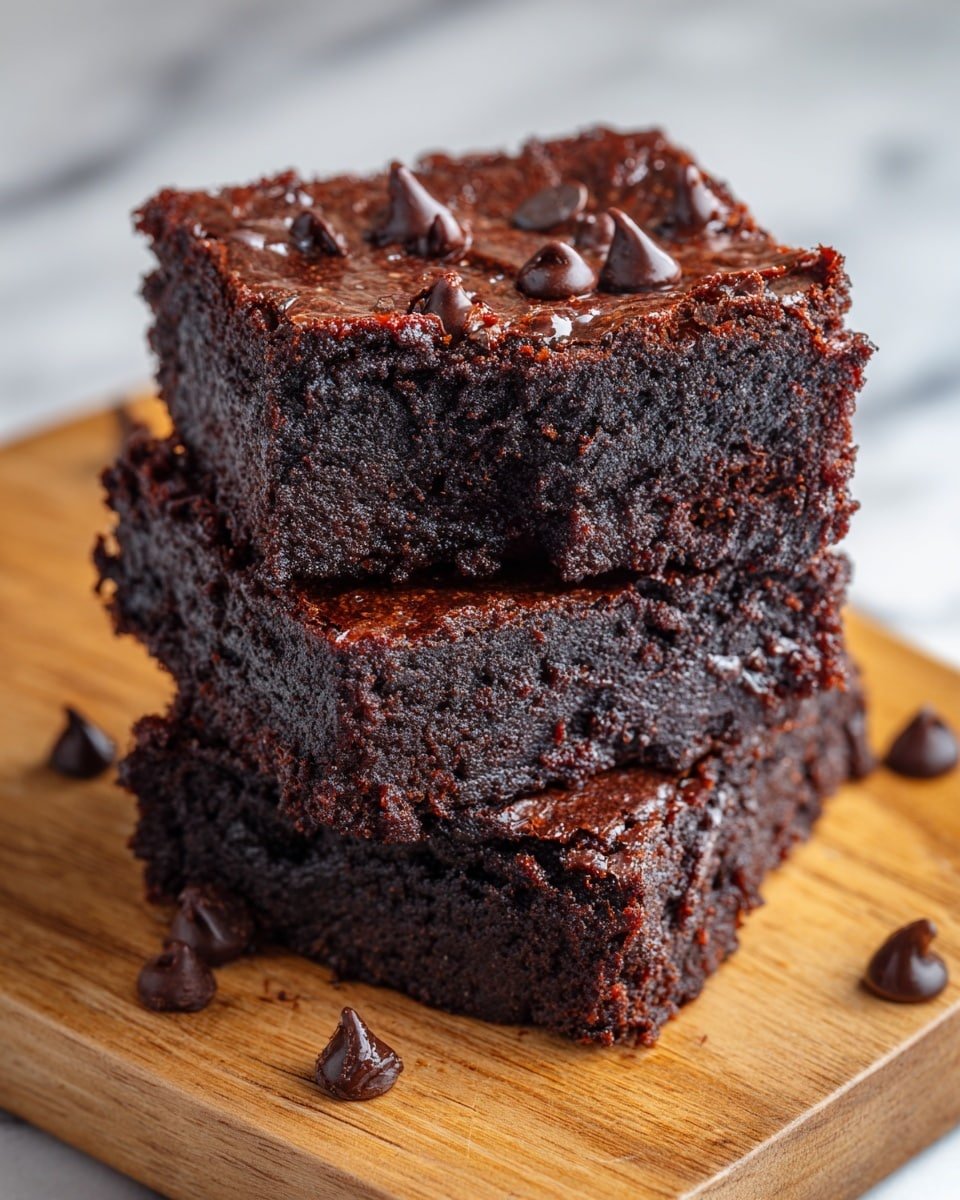 Cottage Cheese Brownies Recipe - Recipe Image — Cottage Cheese Brownies, chocolate cottage cheese brownies, fudgy cottage cheese brownies, healthy brownie recipes with cottage cheese, easy cottage cheese brownie recipe