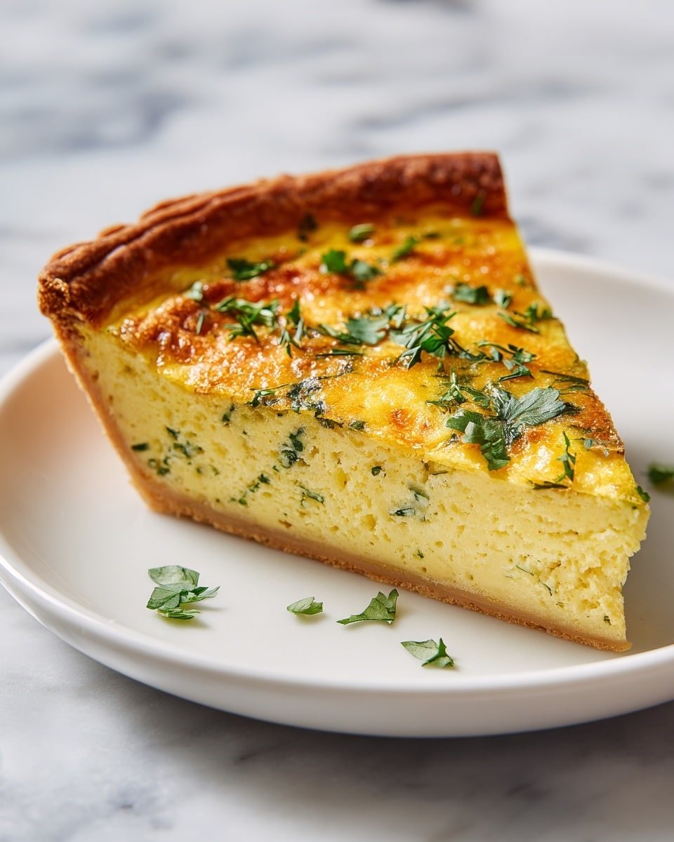 Crustless Cottage Cheese Breakfast Quiche – High-Protein & Delicious! Recipe - Recipe Image — Crustless Cottage Cheese Breakfast Quiche, high-protein breakfast recipes, healthy egg casseroles, quick breakfast ideas, savory cottage cheese dishes