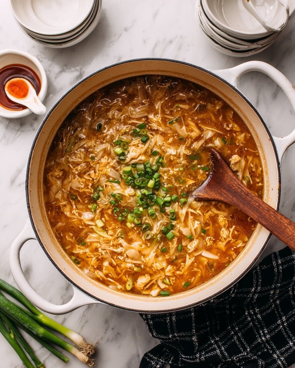 Paleo Egg Roll Soup Recipe - Recipe Image — Paleo Egg Roll Soup, healthy paleo soup recipes, easy egg roll soup, gluten-free Asian-inspired soup, comforting paleo dinner
