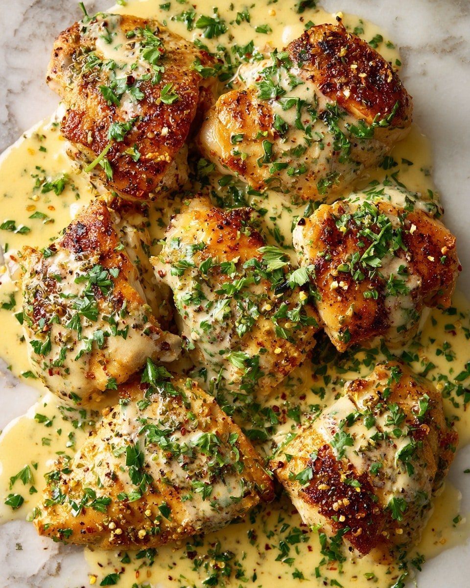Chicken with Boursin Sauce with Garlic and Fine Herbs Recipe - Recipe Image — Chicken with Boursin Sauce with Garlic and Fine Herbs, creamy chicken Boursin, garlic herb chicken recipe, elegant chicken dinner, easy gourmet chicken