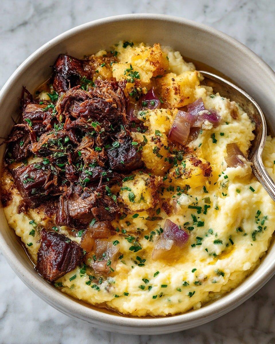 Apple Cider Braised Pork Shoulder Recipe - Recipe Image — Apple Cider Braised Pork Shoulder, pork shoulder recipes, slow braised pork, cozy pork dishes, fall comfort food