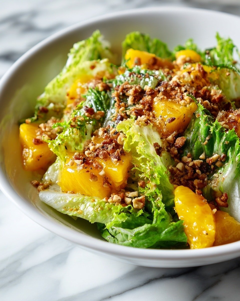 Miso Crunch Salad Recipe - Recipe Image — Miso Crunch Salad, healthy miso salad, crunchy veggie salad, easy vegetarian salad, savory crunchy salad