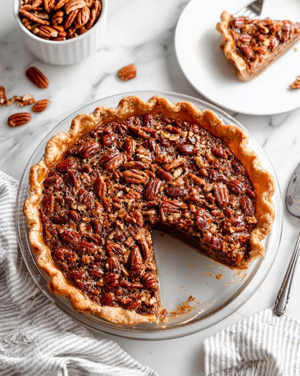 Praline Pumpkin Pie Recipe - Recipe Image — Praline Pumpkin Pie, Pumpkin Pie with Praline Topping, Best Pumpkin Pie Recipe, Holiday Pumpkin Dessert, Easy Pumpkin Pie