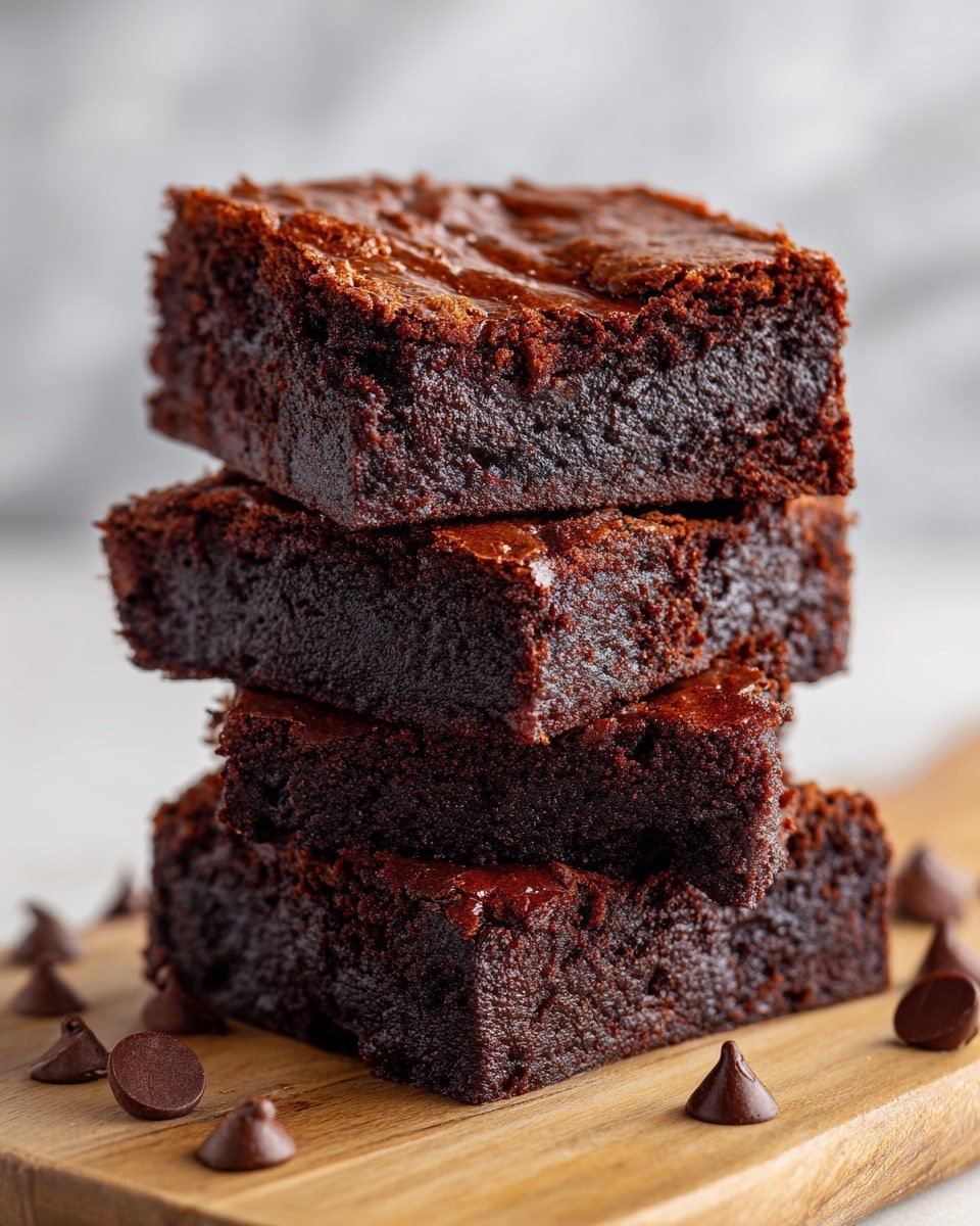 Cottage Cheese Brownies Recipe - Recipe Image — Cottage Cheese Brownies, chocolate cottage cheese brownies, fudgy cottage cheese brownies, healthy brownie recipes with cottage cheese, easy cottage cheese brownie recipe