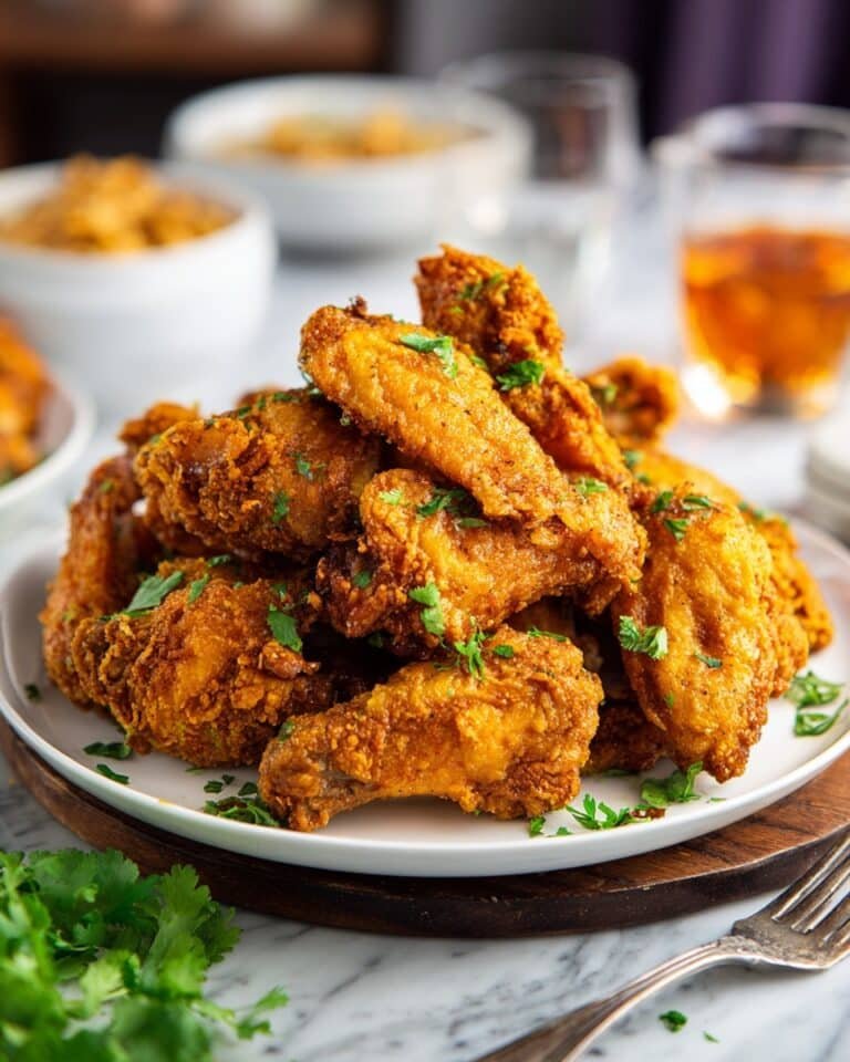 Buffalo Chicken with Spicy Honey Sauce Recipe