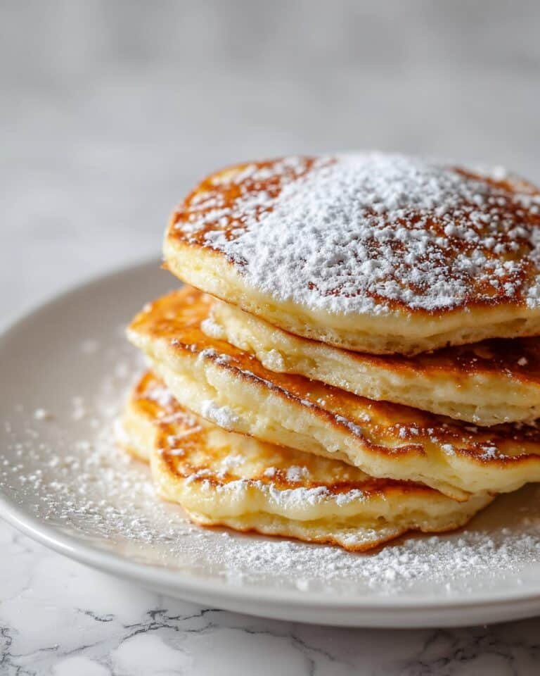 Apple Yogurt Pancakes with Cinnamon and Grated Apple Recipe