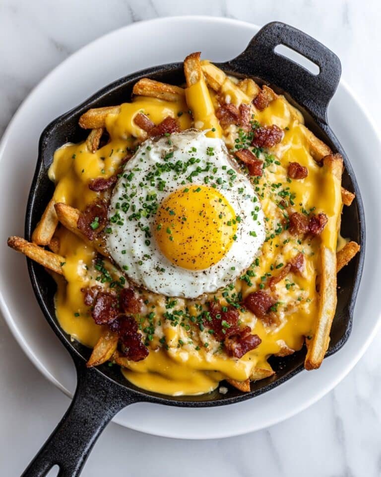 Breakfast Poutine with Hollandaise Sauce Recipe