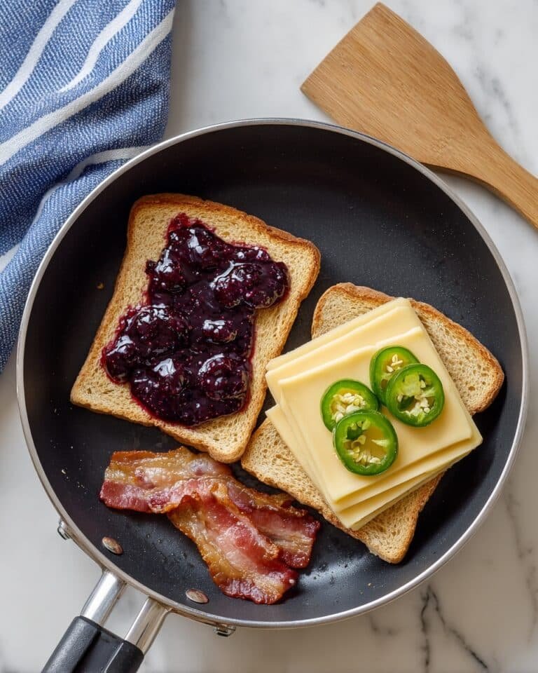 Blackberry Bacon Grilled Cheese Recipe