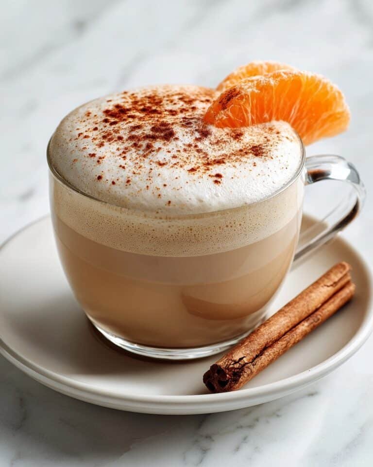 Orange Cinnamon Milk Tea Recipe