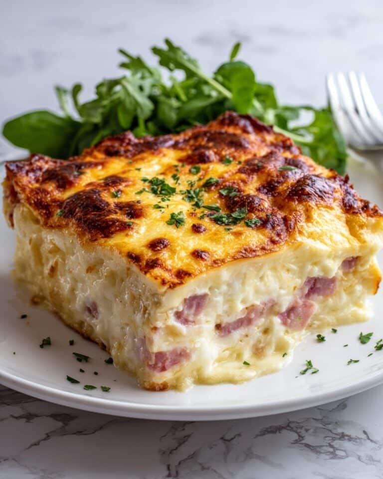 Croque Monsieur Pie: A Savory French Twist on Comfort Food Recipe