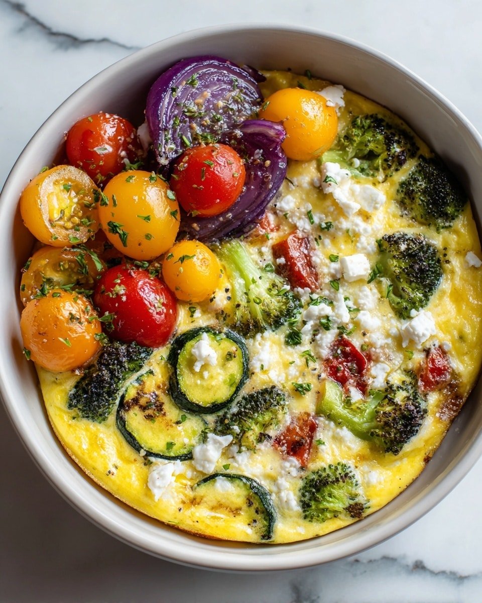 High-Protein Veggie Bake with Cottage Cheese Recipe - Recipe Image — High-Protein Veggie Bake with Cottage Cheese, healthy veggie bake recipe, easy high-protein breakfast, nutritious weeknight dinner, veggie casserole with cheese