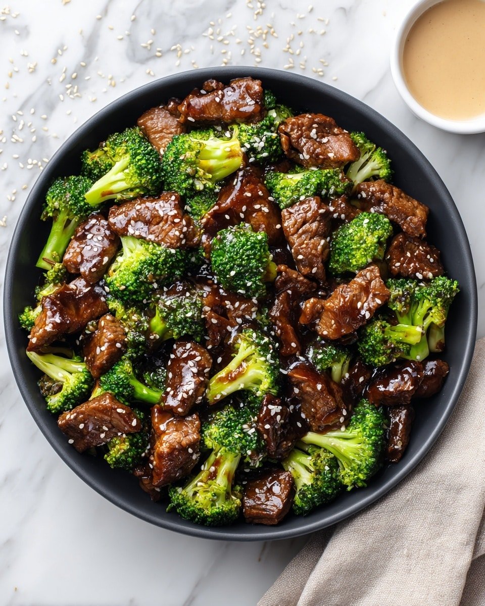 Keto Beef and Broccoli Stir-Fry Recipe - Recipe Image — Keto Beef and Broccoli Stir-Fry, low-carb stir-fry recipes, keto dinner ideas, easy keto dinner, healthy beef and broccoli recipe