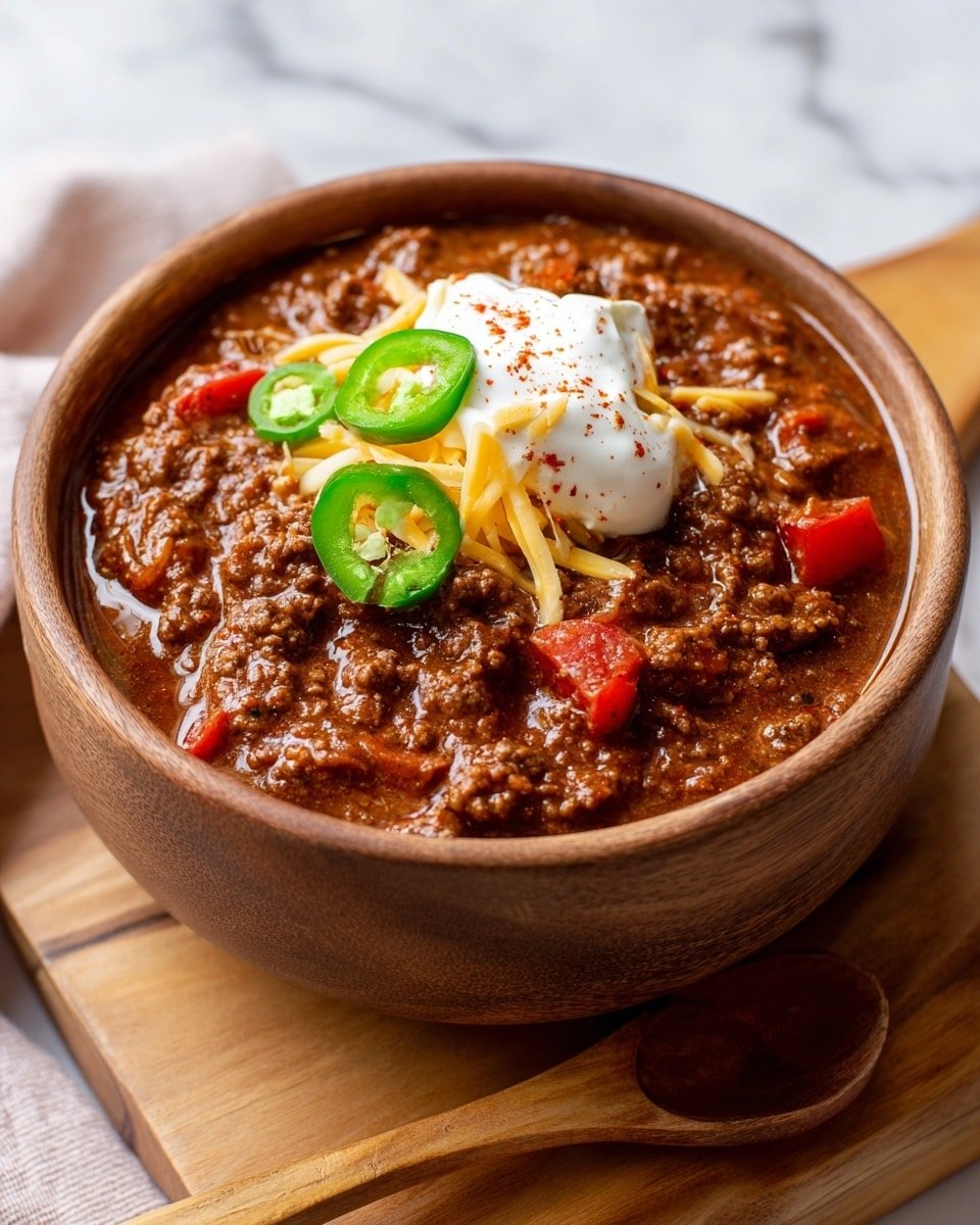 Keto Beef Chili Recipe - Recipe Image — Keto Beef Chili, keto chili recipe, low carb beef chili, easy keto chili, hearty keto chili