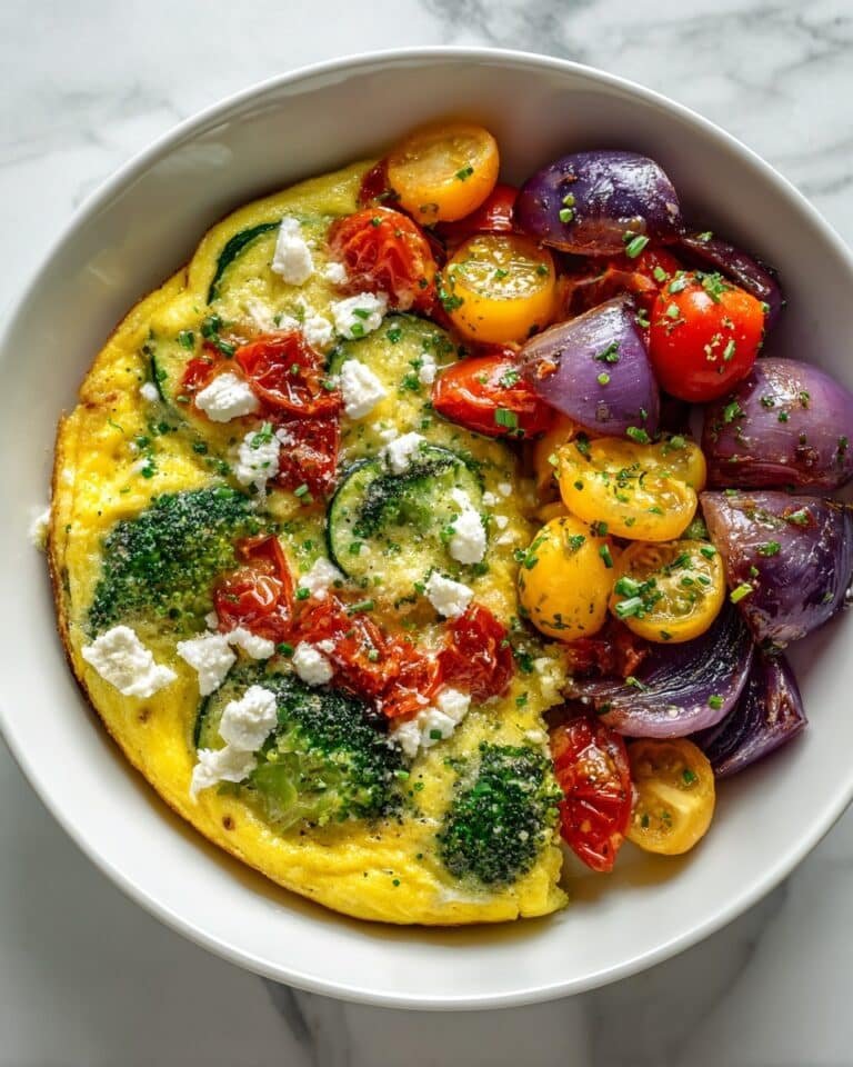 High-Protein Veggie Bake with Cottage Cheese Recipe