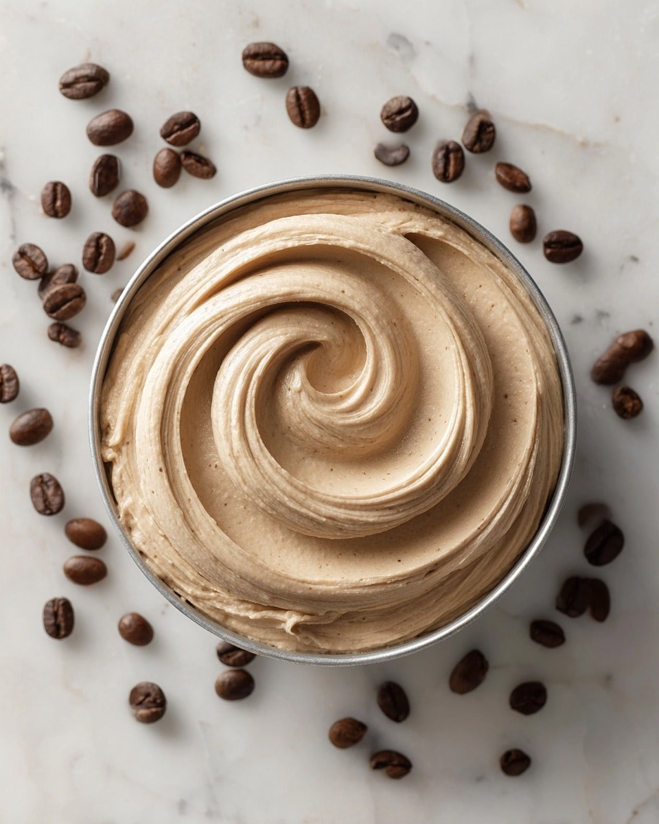 Espresso Cream Cheese Frosting Recipe - Recipe Image — Espresso Cream Cheese Frosting, coffee-flavored frosting, easy cream cheese frosting, decadent cupcake frosting, homemade frosting recipes