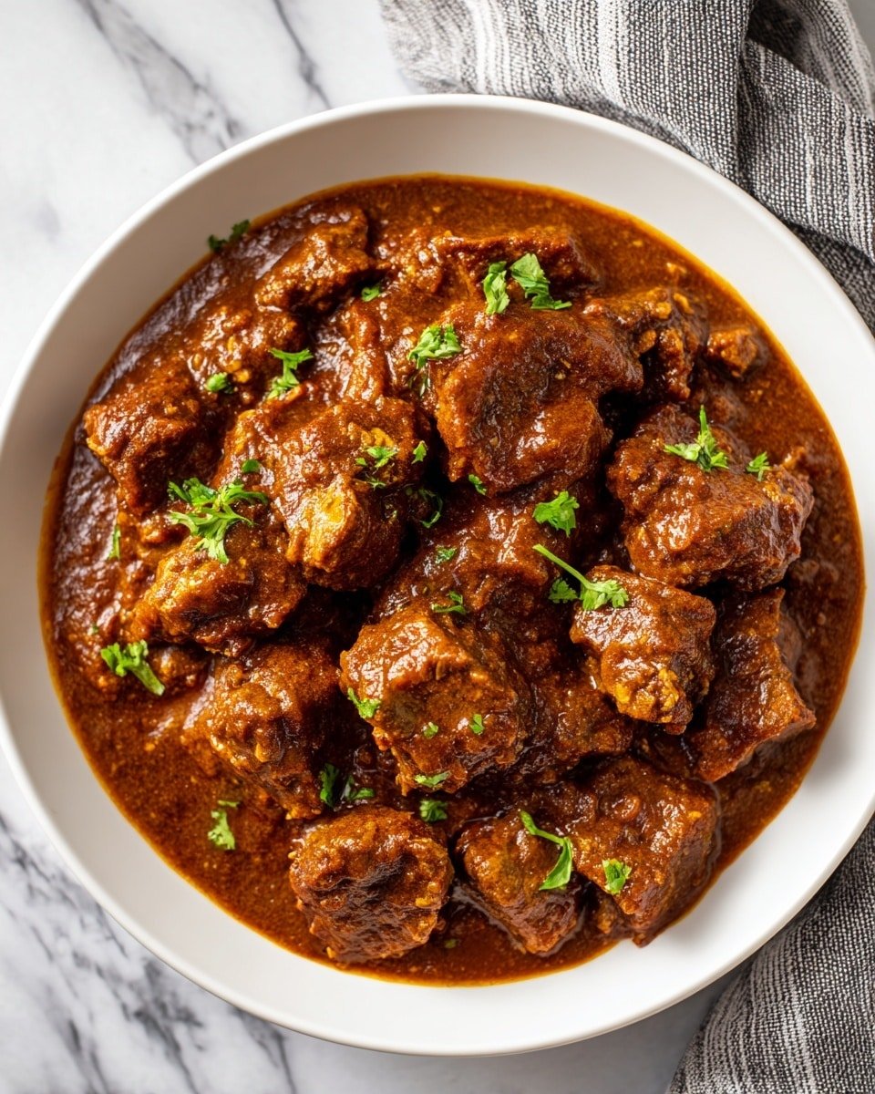 Keto Beef Curry with Coconut Milk and Cauliflower Rice Recipe - Recipe Image — Keto Beef Curry with Coconut Milk and Cauliflower Rice, keto beef curry recipes, low carb beef curry, coconut milk curry recipe, cauliflower rice stir-fry