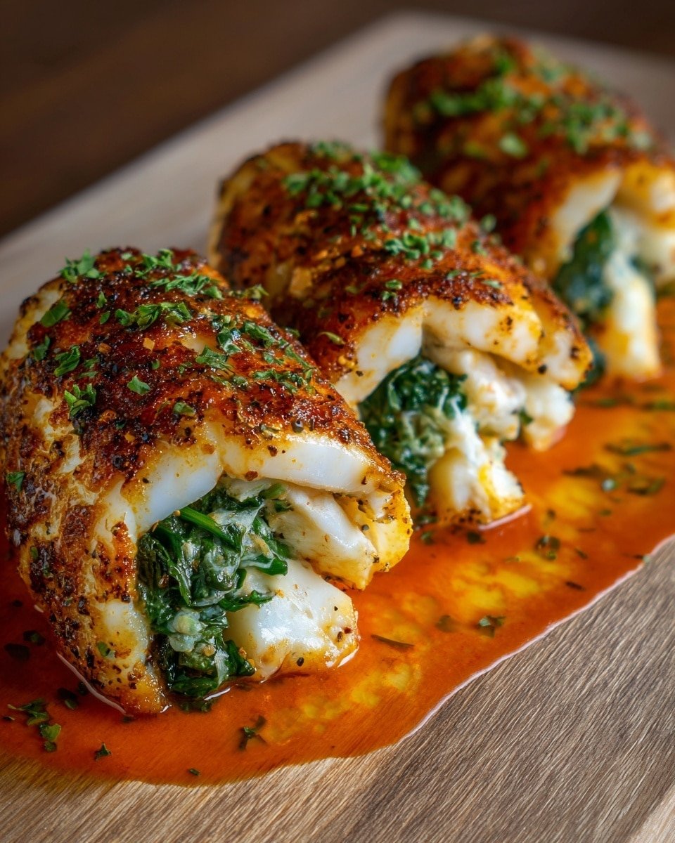 Chicken Spinach and Ricotta Rolls in Marinara Recipe - Recipe Image — Chicken Spinach and Ricotta Rolls in Marinara, Italian Chicken Spinach Ricotta Rolls, Easy Chicken and Spinach Pasta Bake, Baked Chicken and Cheese Rolls, Homemade Chicken Marinara Dinner