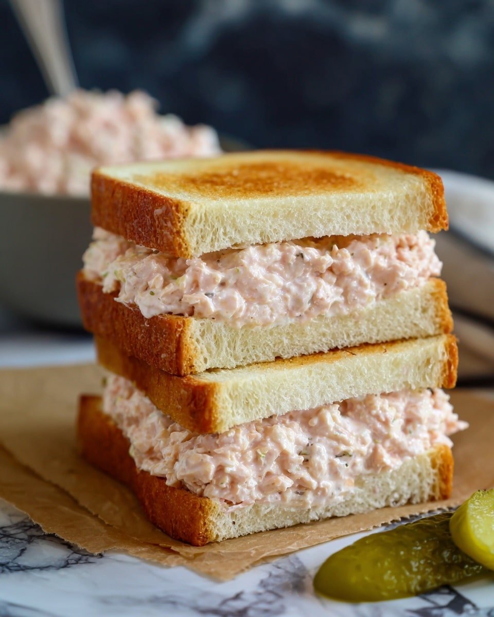 Ham Salad Recipe - Recipe Image — Ham Salad, easy ham salad, creamy ham salad, picnic ham salad, quick ham salad