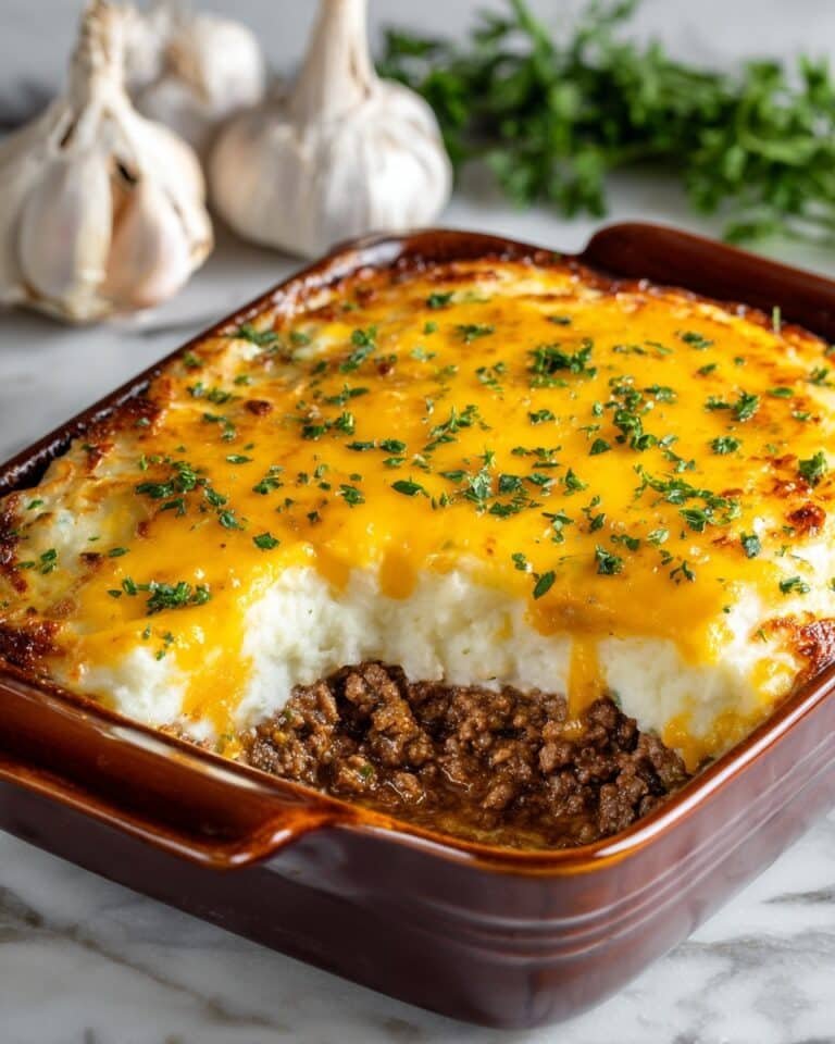 Keto Beef and Cauliflower Casserole Recipe