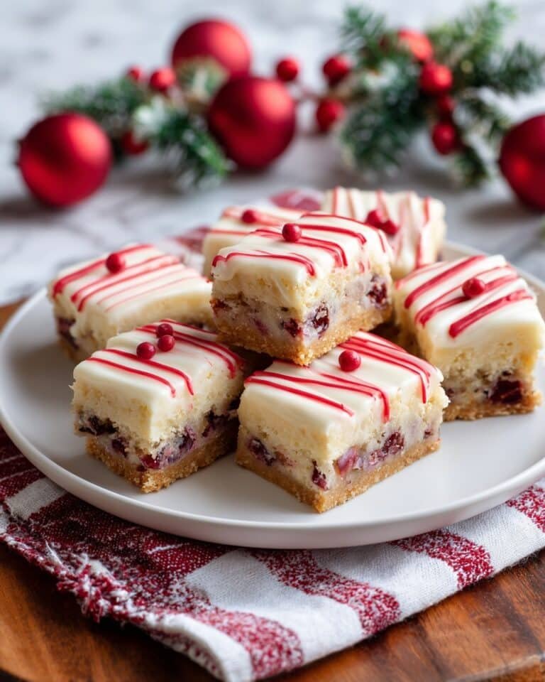 Christmas Cherry Bars Recipe