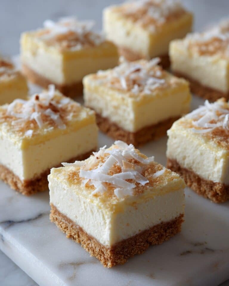 Coconut Rum Snow Squares Recipe