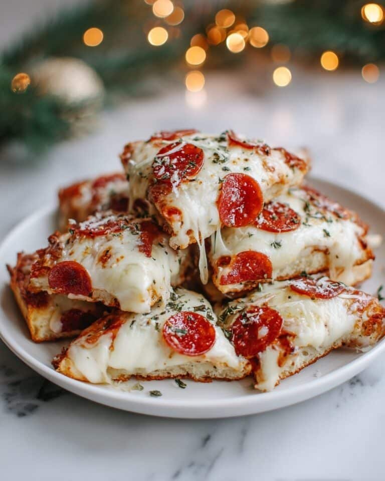 Christmas Pizza Bites Recipe