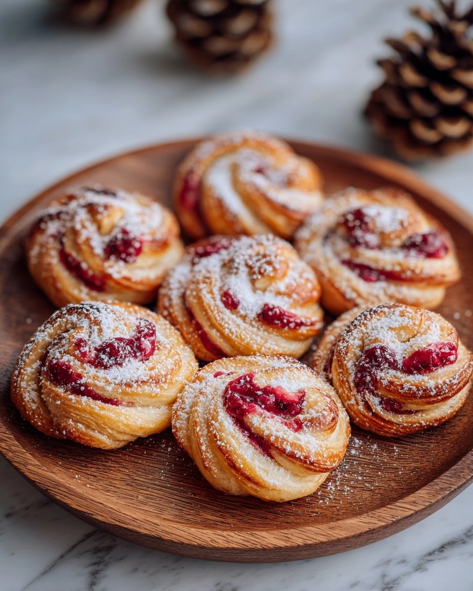 Homemade Cranberry Orange Star Bread Recipe - Recipe Image — Homemade Cranberry Orange Star Bread, Cranberry Orange Bread, Festive Fruit Bread, Holiday Star Bread Recipe, Easy Cranberry Orange Baking