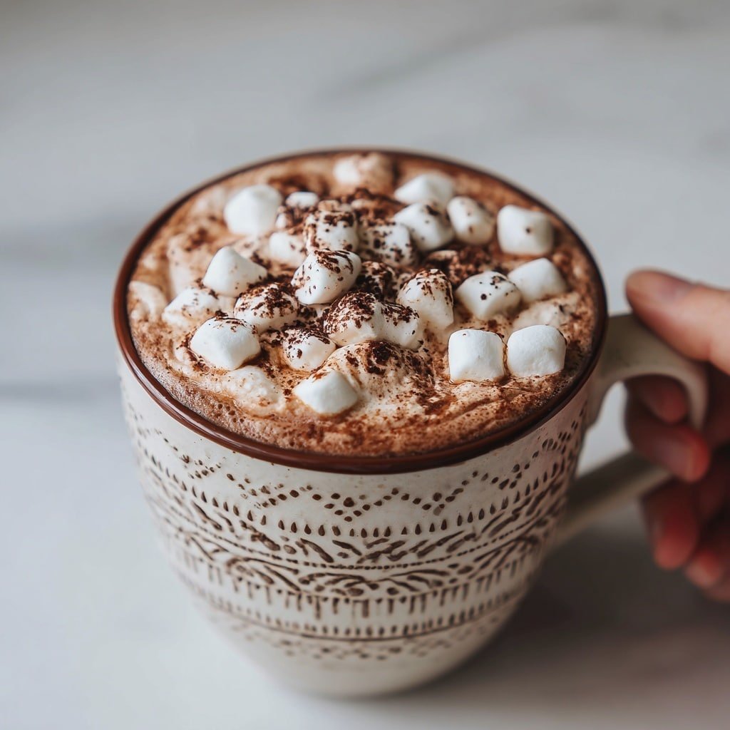 Judy’s Hot Chocolate The Santa Clause Recipe - Recipe Image — Judy’s Hot Chocolate The Santa Clause, hot chocolate recipe, cozy winter drinks, festive chocolate drinks, easy holiday hot chocolate