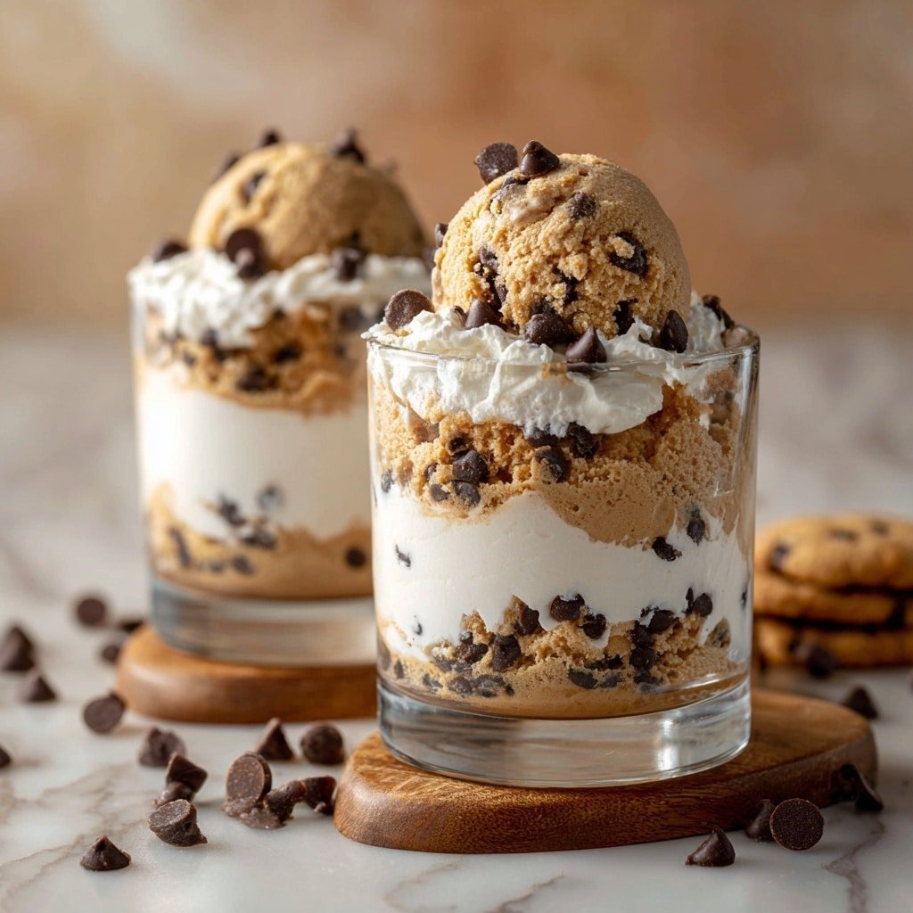 Cookie Dough Yogurt Delight Recipe - Recipe Image — Cookie Dough Yogurt Delight, healthy dessert ideas, quick snack recipes, indulgent yogurt treats, easy no-bake desserts