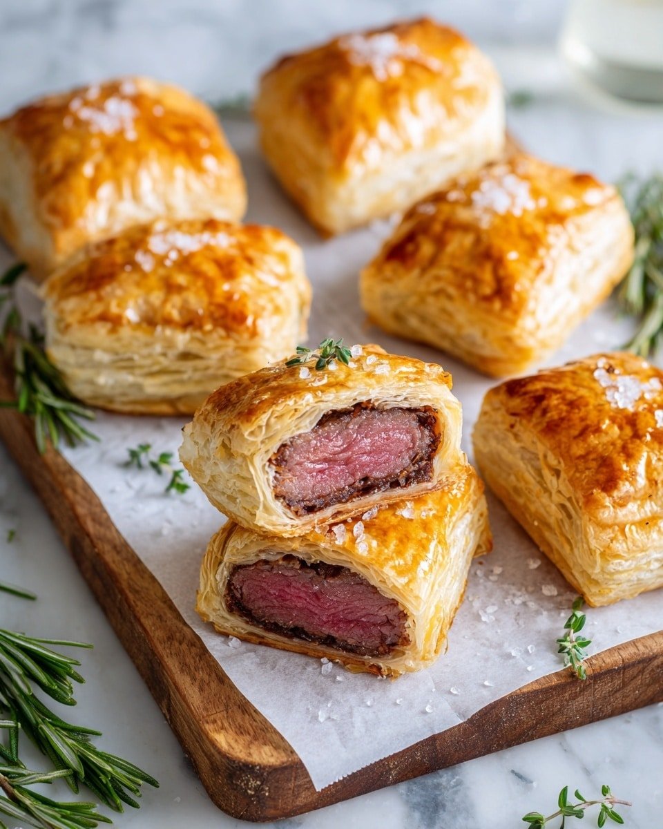 Perfect Mini Beef Wellington Bites – Easy Elegant Appetizers Recipe - Recipe Image — Perfect Mini Beef Wellington Bites, Mini Beef Wellington appetizers, elegant bite-sized appetizers, easy Beef Wellington party foods, savory mini beef bites