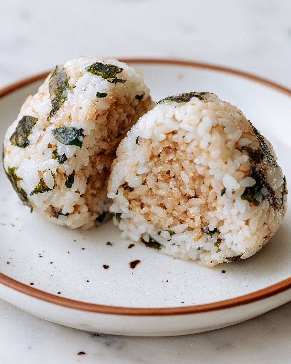 Easy Tuna Rice Balls Recipe - Recipe Image — Easy Tuna Rice Balls, Tuna Onigiri, Japanese Rice Balls, Savory Tuna Snacks, Quick Tuna Rice Bites