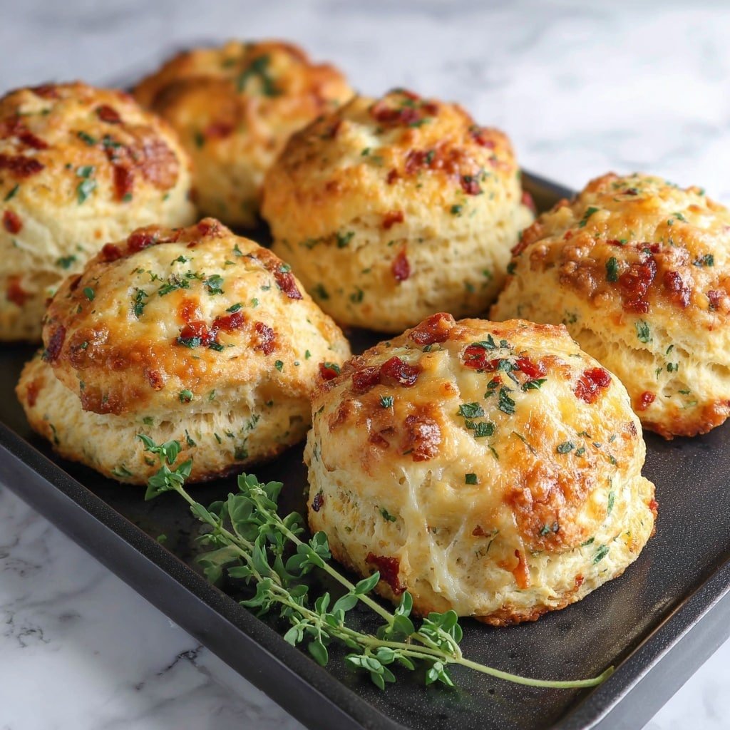 Breakfast Protein Biscuits Recipe - Recipe Image — Breakfast Protein Biscuits, healthy breakfast recipes, homemade savory biscuits, high-protein breakfast ideas, easy breakfast biscuits with ham and cheese