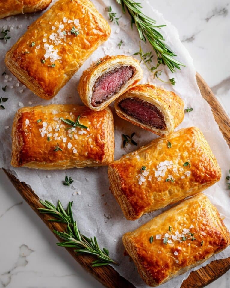 Perfect Mini Beef Wellington Bites – Easy Elegant Appetizers Recipe