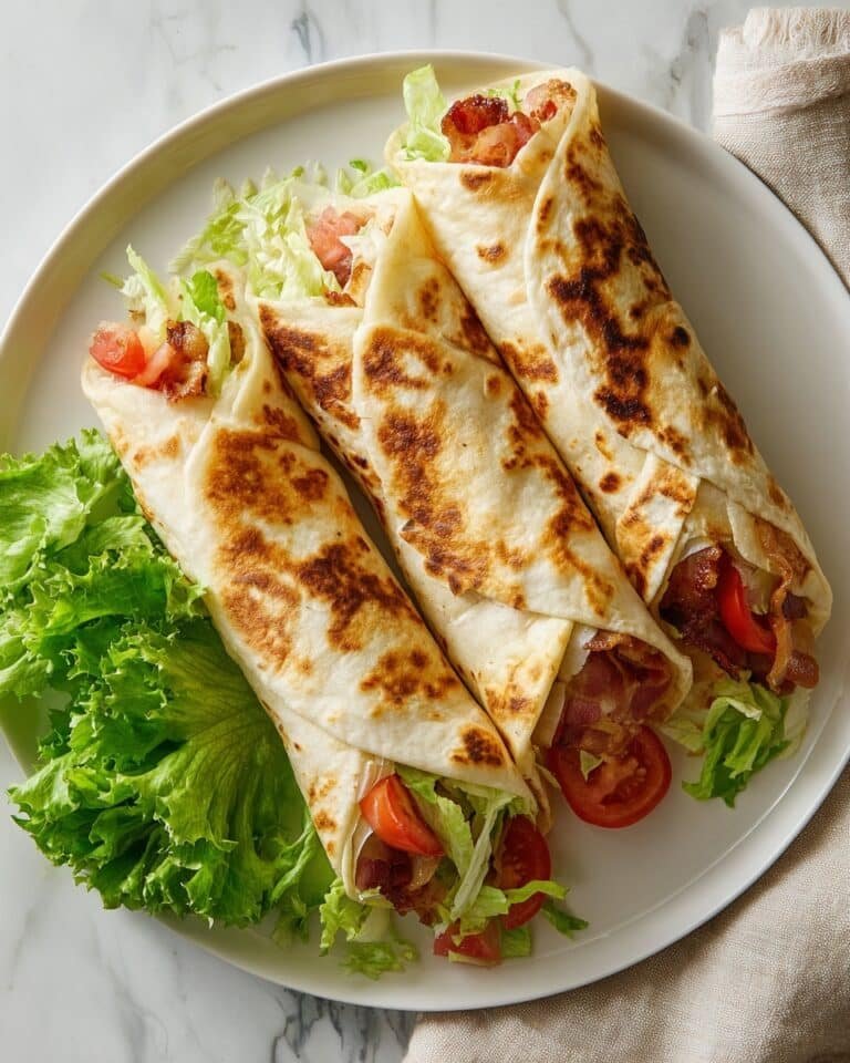 Gourmet BLT Wraps with Secret Sauce Recipe