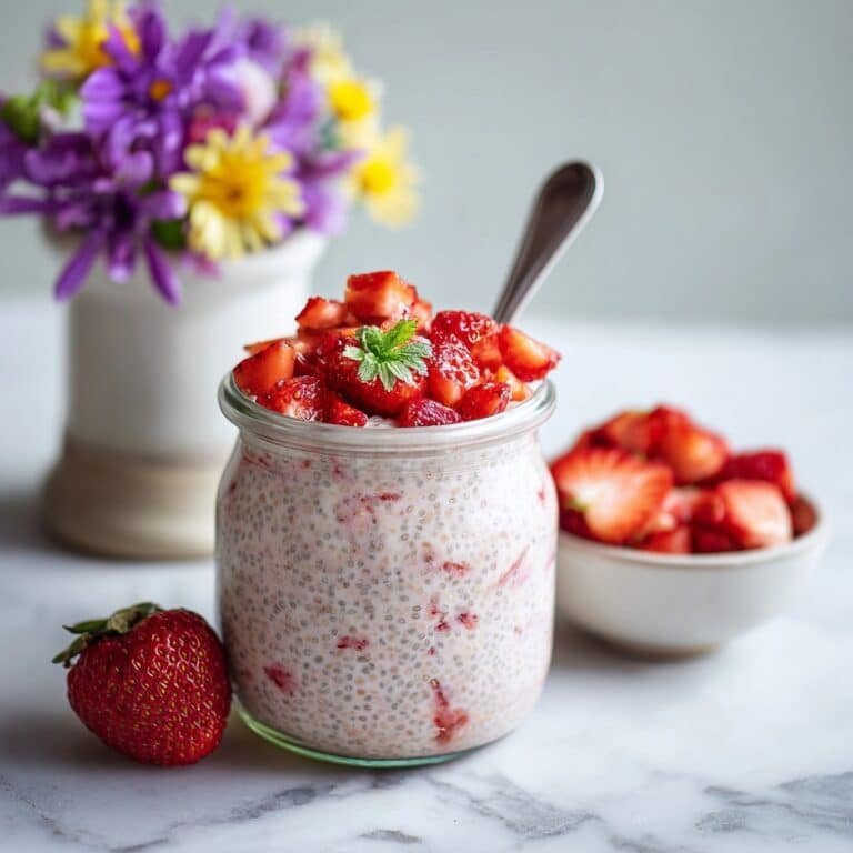 Dairy-Free Strawberry Overnight Oats Recipe
