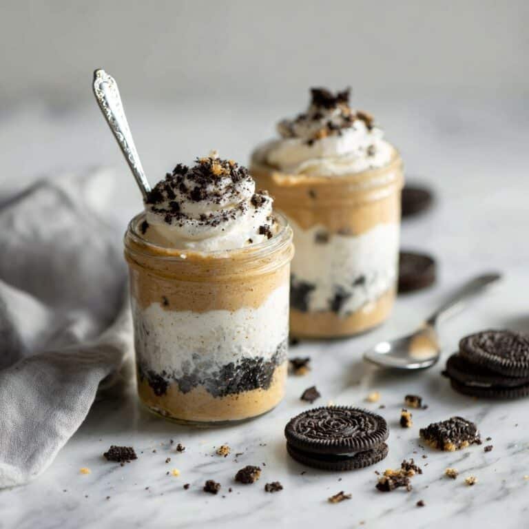Cookies and Cream Protein Overnight Oats Recipe