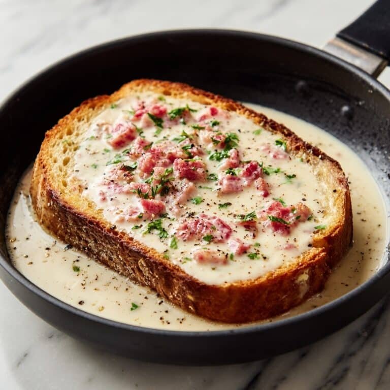 Creamed Chipped Beef on Toast Recipe