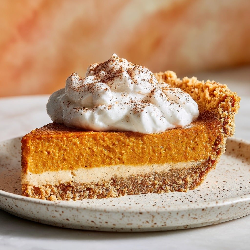 Maple Pumpkin Cheesecake Pie Recipe - Recipe Image — Maple Pumpkin Cheesecake Pie, pumpkin cheesecake pie, autumn dessert recipes, pumpkin pie with maple syrup, cozy fall dessert