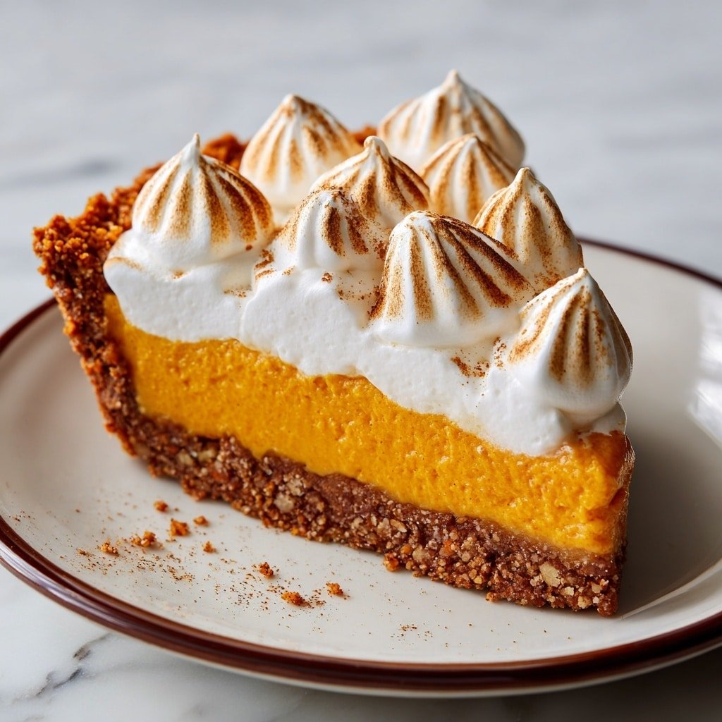 Sweet Potato Meringue Pie Recipe - Recipe Image — Sweet Potato Meringue Pie, sweet potato pie with meringue, homemade sweet potato pie, comforting fall dessert, easy sweet potato pie recipe