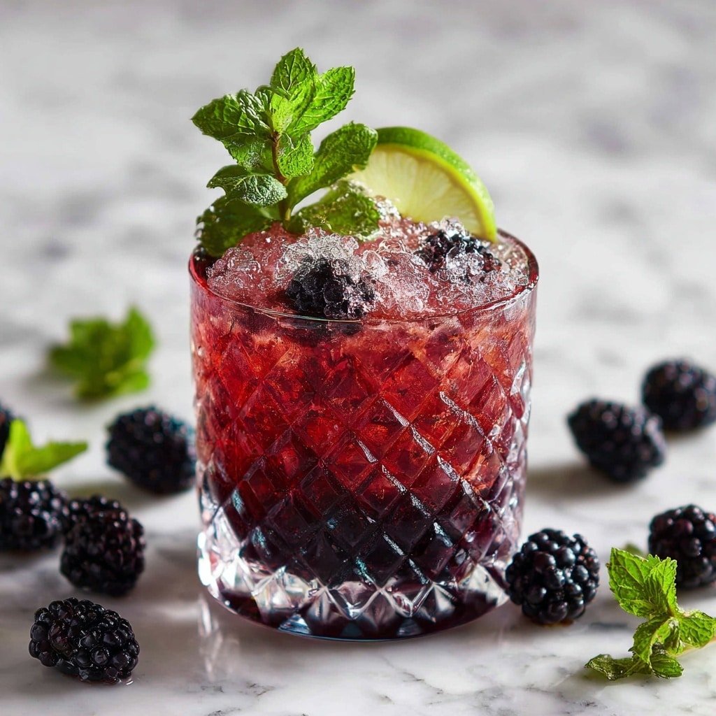Blackberry Mint Cooler Recipe - Recipe Image — Blackberry Mint Cooler, Blackberry Mint Cooler recipe, summer refreshing drinks, fruit-infused sparkling water, easy berry mint drink