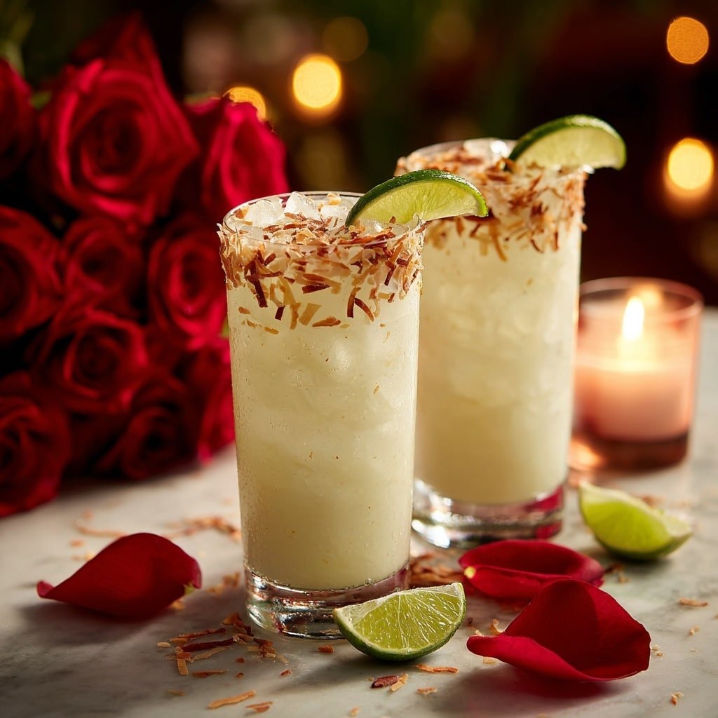 Coconut Lime Mocktail Recipe - Recipe Image — Coconut Lime Mocktail, tropical mocktail recipes, refreshing coconut drinks, easy mocktail ideas, non-alcoholic summer drinks