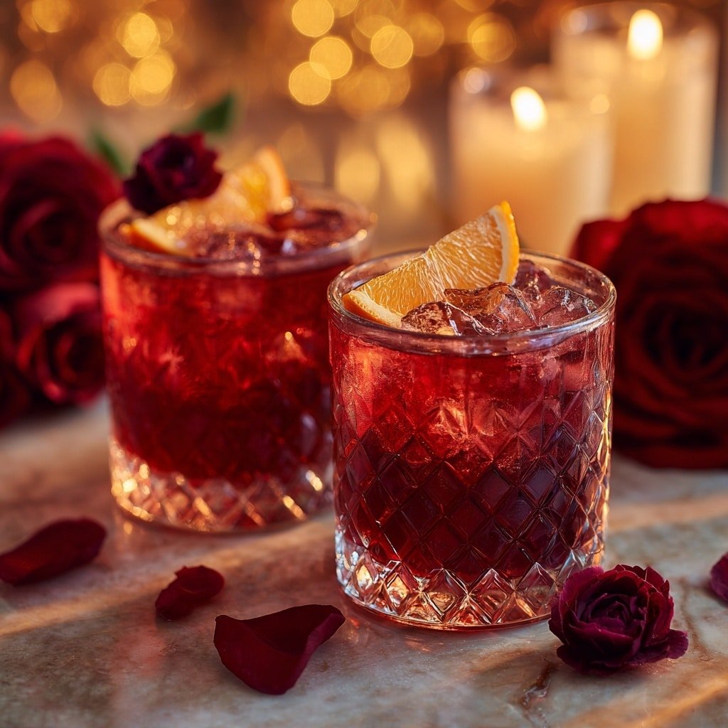 Hibiscus Cooler Recipe - Recipe Image — Hibiscus Cooler, floral summer drinks, refreshing hibiscus beverage, easy hibiscus drink recipe, fruit-infused cooler