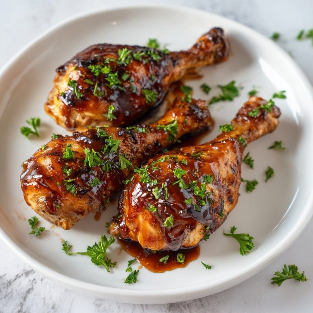 Air Fryer BBQ Chicken Drumsticks Recipe - Recipe Image — Air Fryer BBQ Chicken Drumsticks, BBQ Chicken Drumsticks, crispy chicken drumsticks, easy air fryer chicken recipe, grilled-style chicken in air fryer
