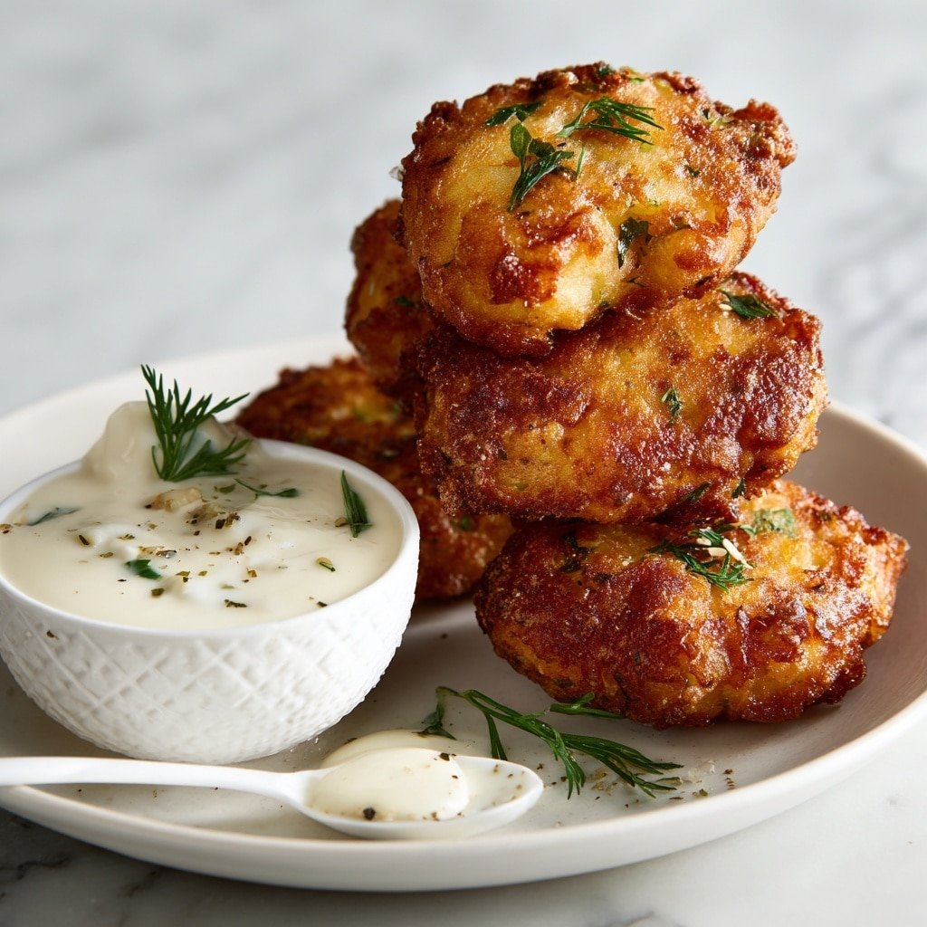 Easy Potato Fritters Recipe - Recipe Image — Easy Potato Fritters, crispy potato fritters, homemade potato fritters, cheesy potato fritters, quick brunch fritters