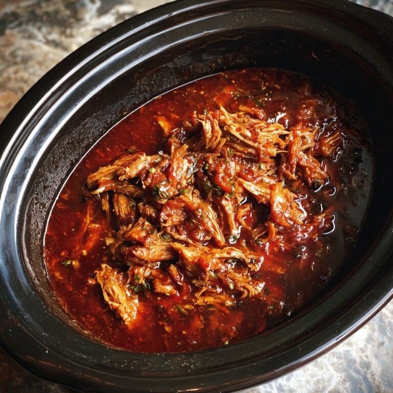 Slow Cooker BBQ Pulled Pork Recipe
